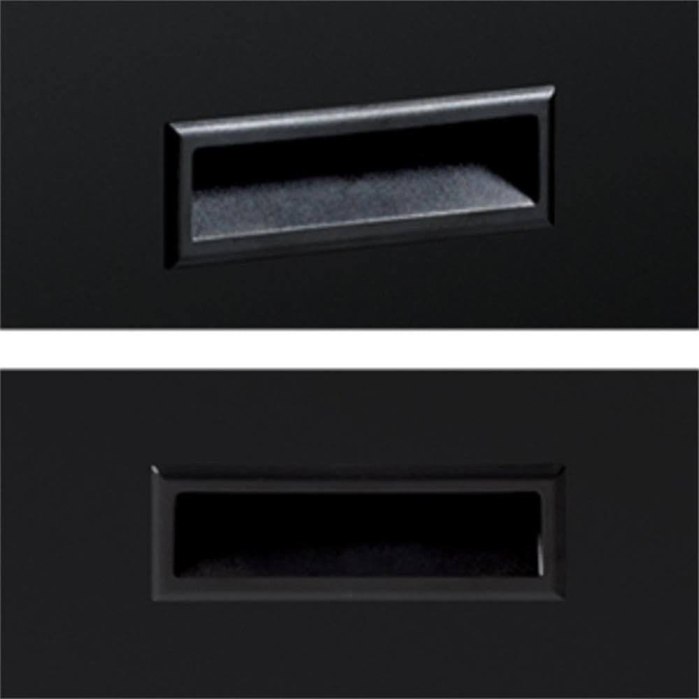 Hirsh 30" W Modern Metal Lateral File Cabinet with 2 Drawers & Secure Lock, Hang Rails, for Home/Office, in Black Finish