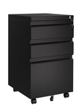 GarveeHome Lateral File Cabinet 3 Drawer, Metal Filing Cabinet with Lock & Keys, Fit Letter/Legal/A4 Size Documents, Easy to Assemble for Home Office & Workspaces