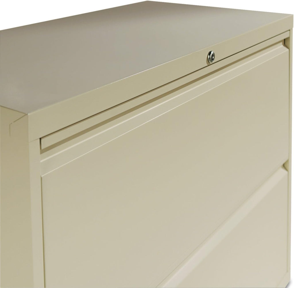 Alera ALELF3654PY Four-Drawer Lateral File Cabinet, 36w x 19-1/4d x 53-1/4h, Putty