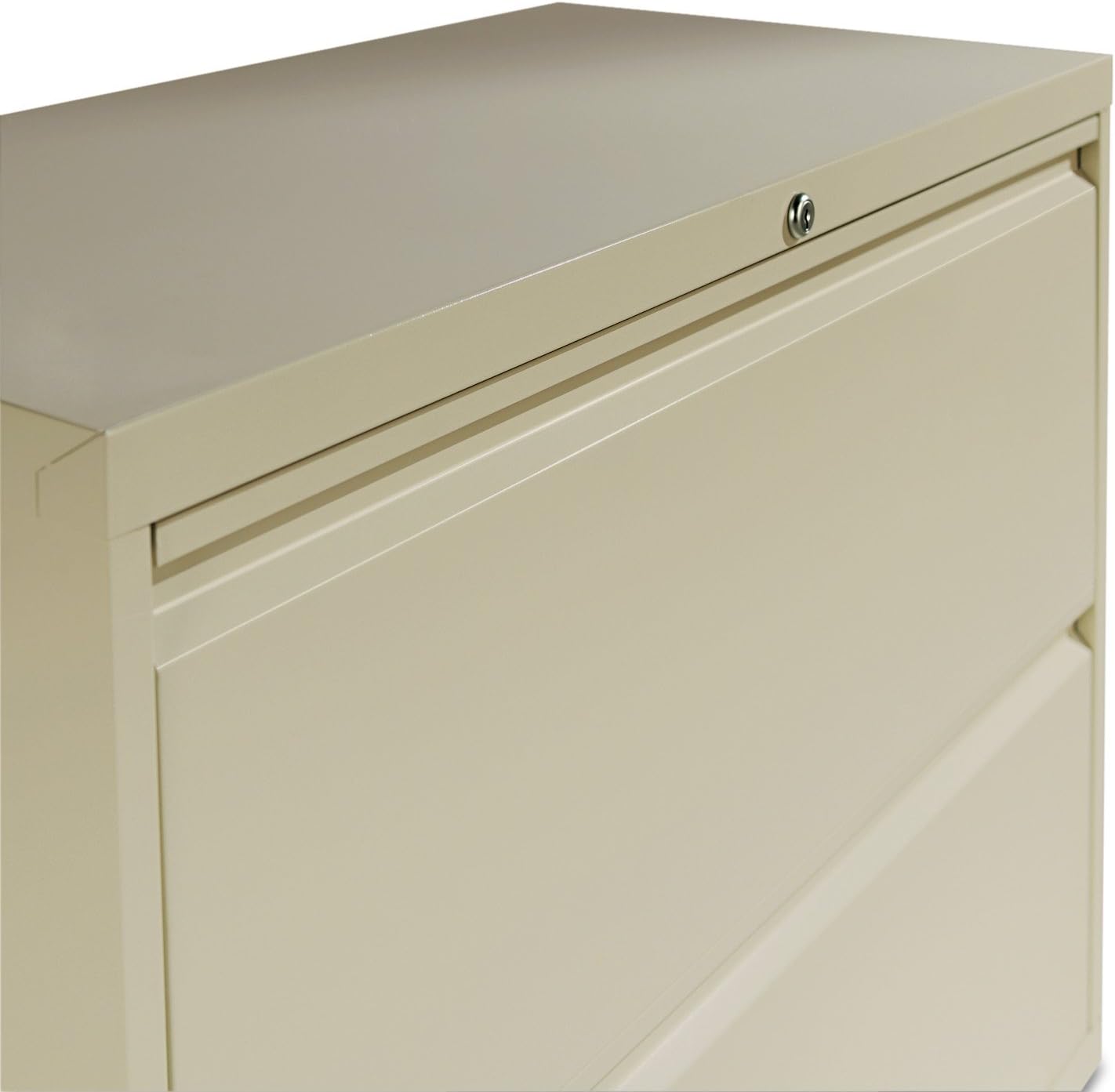 Alera ALELF3654PY Four-Drawer Lateral File Cabinet, 36w x 19-1/4d x 53-1/4h, Putty