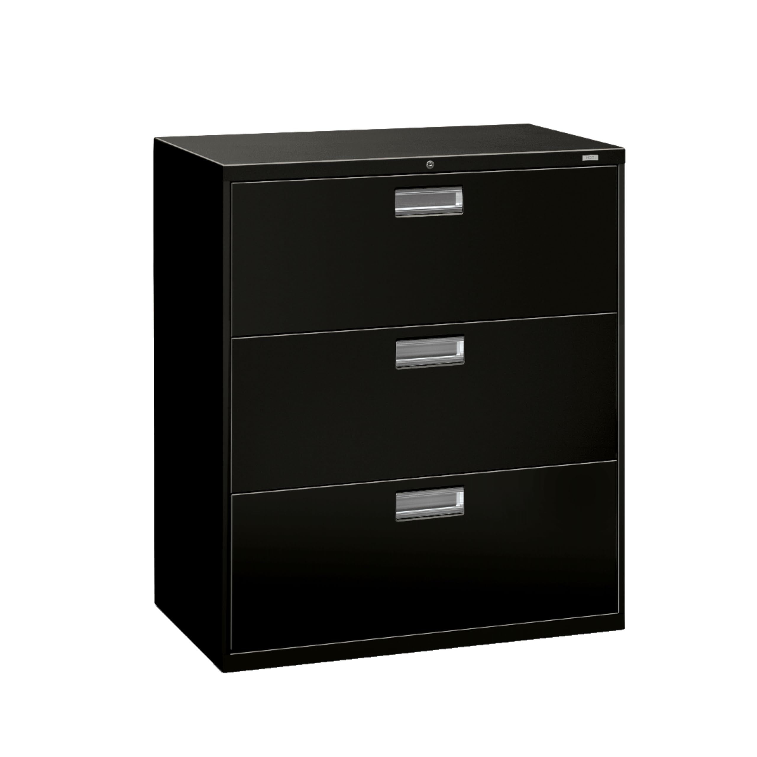 HON 5 Drawer Lateral File Cabinet with Lock, Metal Filing Cabinets for Offices, Adjustable Hangrails for A4, Legal, Letter Files, 18" Deep, Putty