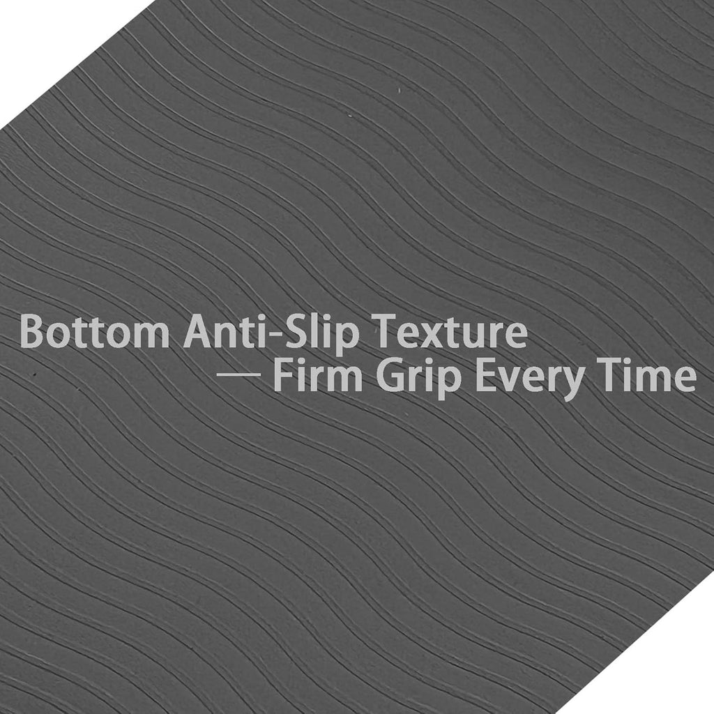 1" Extra Thick Anti Fatigue Kitchen Floor Mat Comfort Standing Mat 17'' x 30'', Office Standing Desk Mat, Kitchen Rug, Massage Points Comfort Mat, 140D high Density PU Foam (Black)