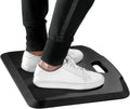 Stand Steady Small Anti Fatigue Standing Mat with Carrying Handle | Ergonomic Standing Mat with Gel Foam Padding | Portable Comfort Mat for Standing Desk, Kitchen, Classroom & Garage (22 x 18in/Black)