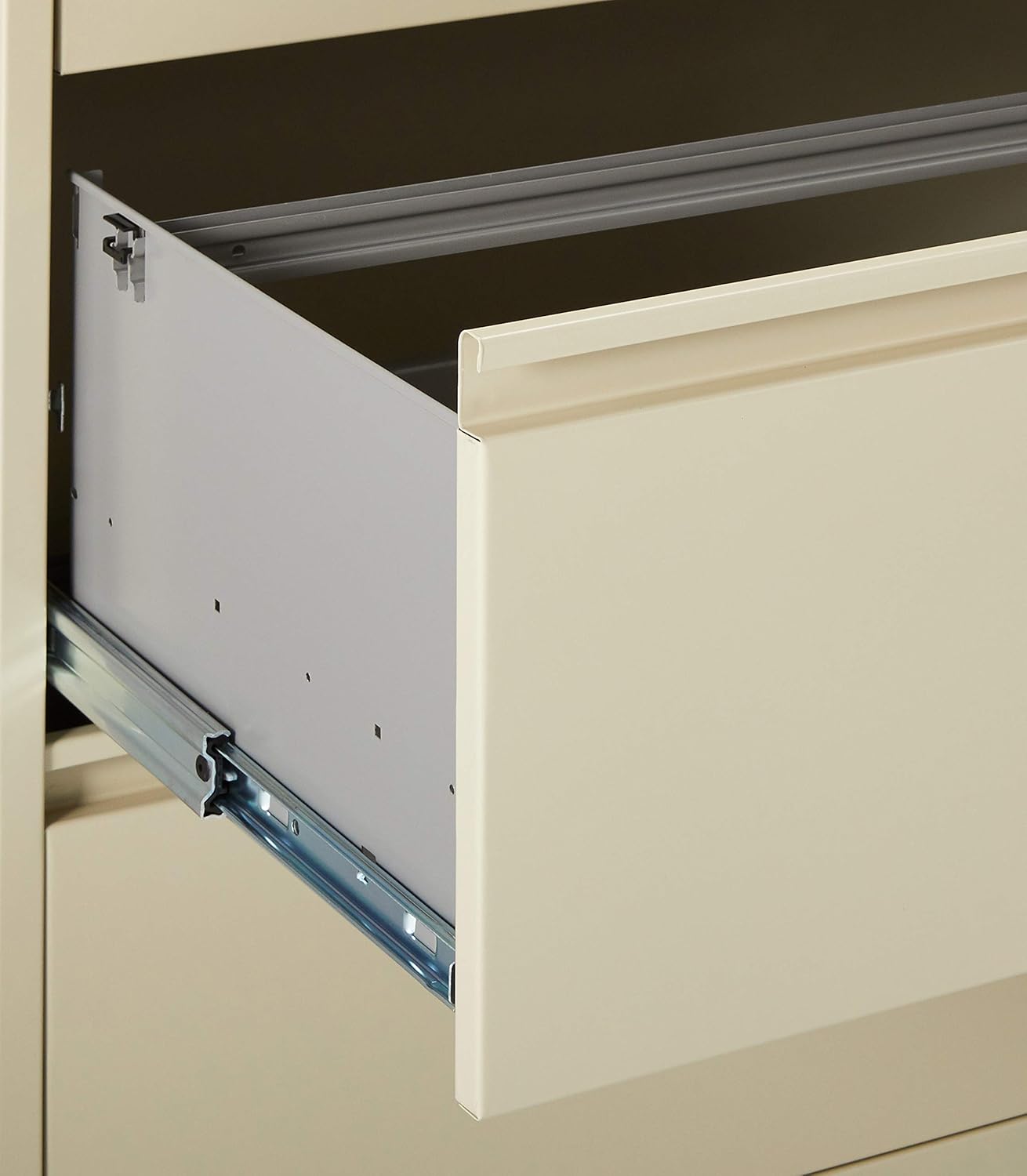 Lorell 4-Drawer Lateral File, 42 by 18-5/8 by 52-1/2-Inch, Putty