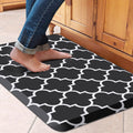 WISELIFE Anti Fatigue Floor Mat - 4/5 Inch Kitchen Mat Non Slip Waterproof Heavy Duty Ergonomic Comfort Mat Durable for Home, Office, Sink, Laundry,(17.3" x 28", Grey)