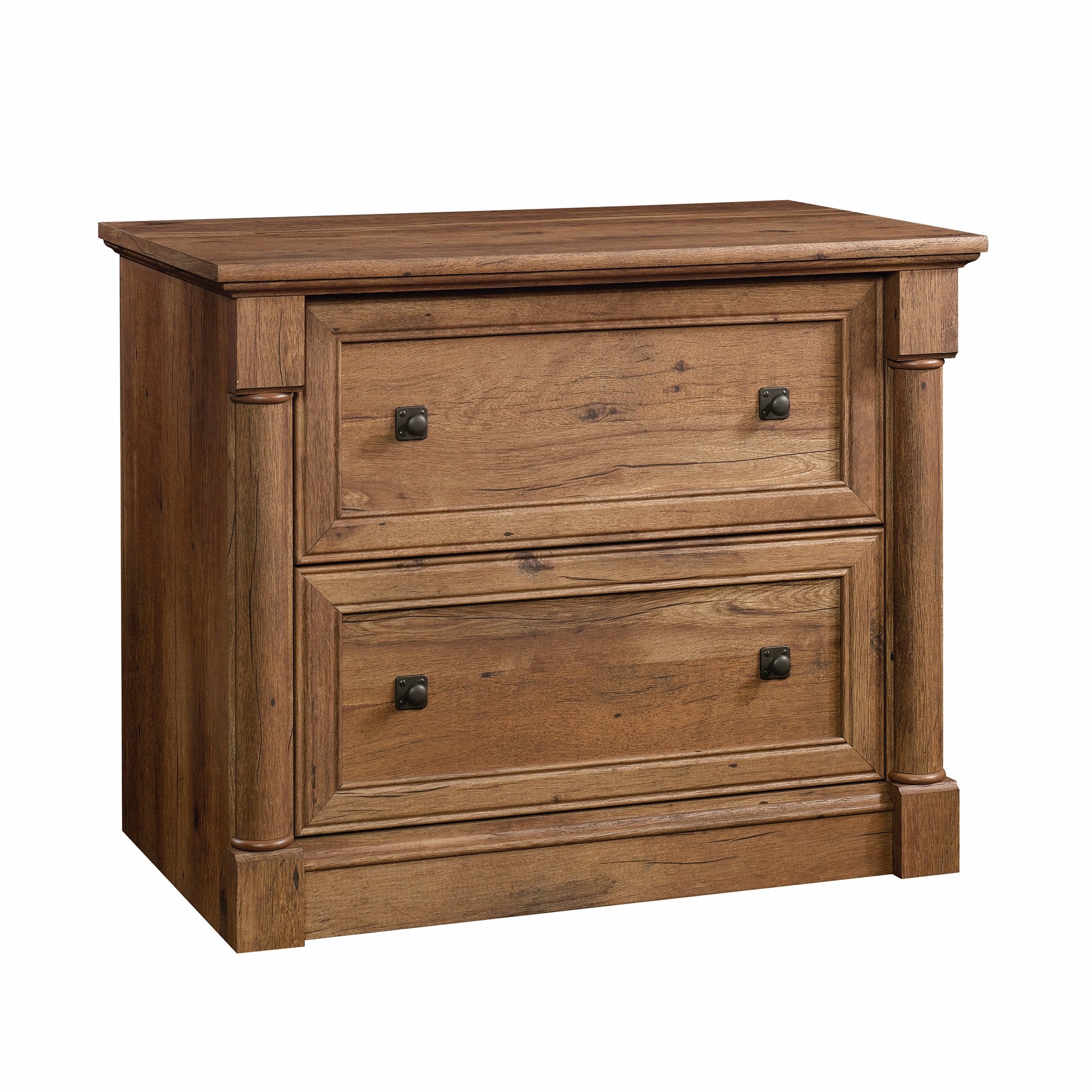 Sauder Palladia File Cabinet with 2 Drawers, Safety Mechanism, Lateral File Cabinet - Select Cherry Finish