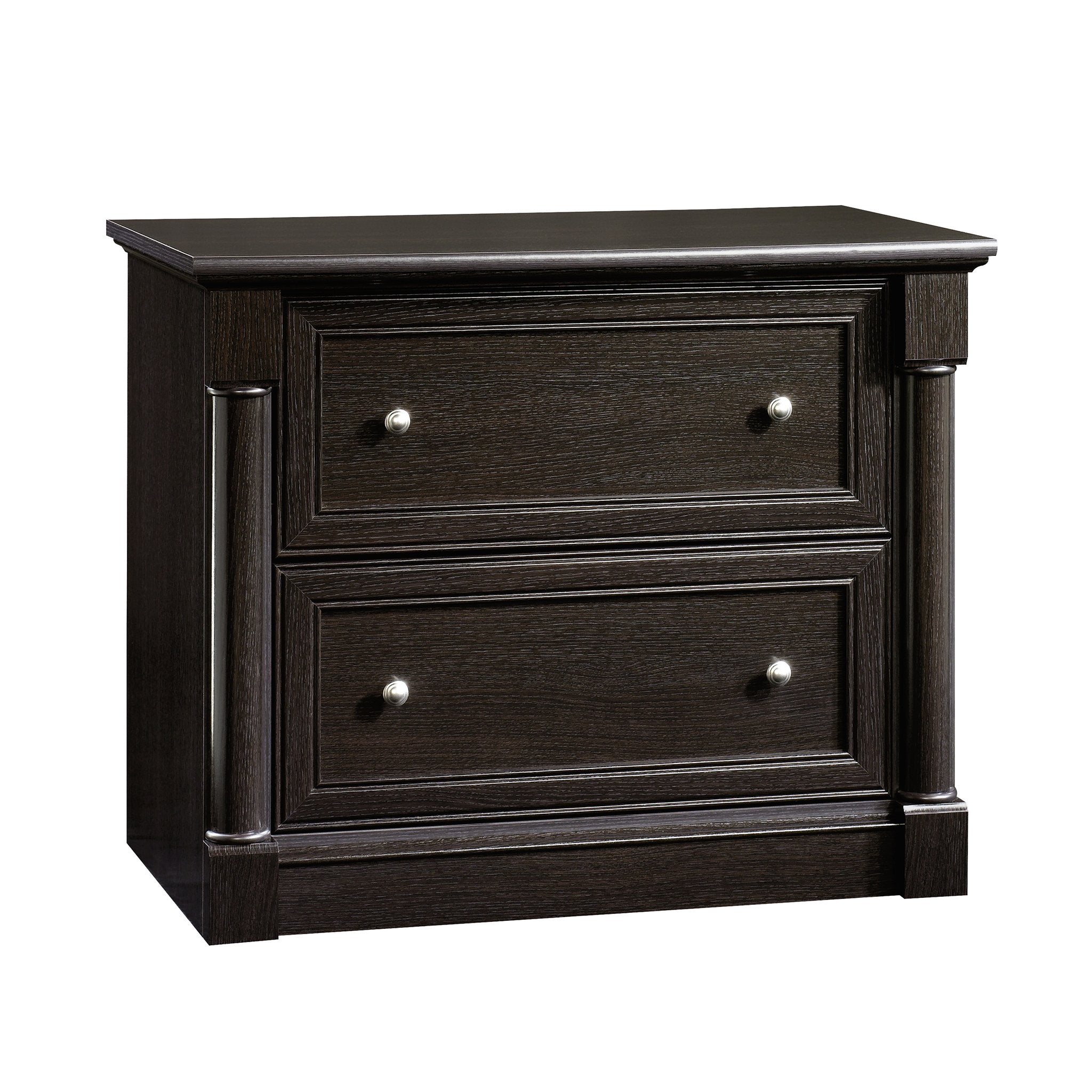 Sauder Palladia File Cabinet with 2 Drawers, Safety Mechanism, Lateral File Cabinet - Select Cherry Finish